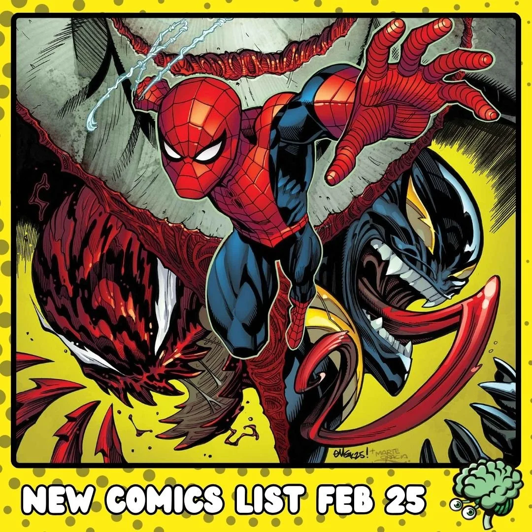 New Comics for Wednesday, February 25, 2026 — Green Brain Comics
